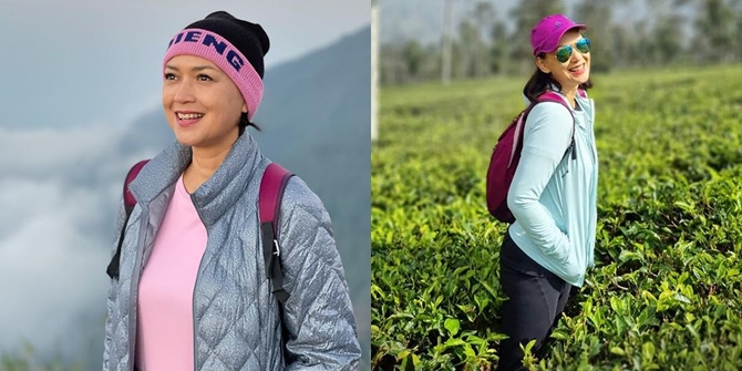 Refusing to Age, Here's a Series of Cool Photos of Ira Wibowo When Hiking to the Peak of Mount Sipandu at the Age of 53!