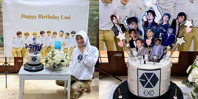 Exciting Everything EXO, 9 Photos of Dian Ayu Lestari's Birthday Surprise - Fangirling Hobby Supported by Husband