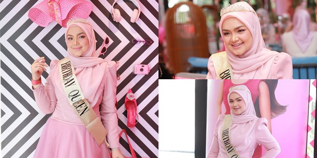 Luxurious Barbie-themed, 9 Portraits of Siti Nurhaliza's 43rd Birthday Party - Glowing Aura and Youthful Face Steal Attention