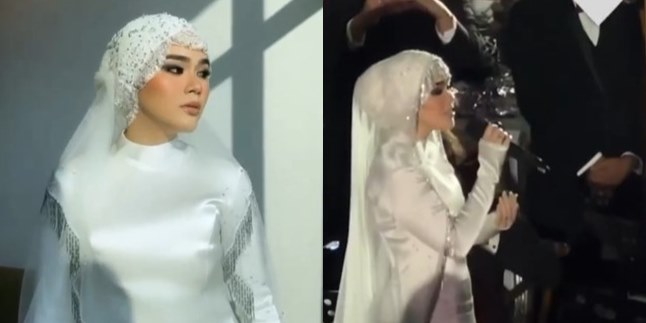 Luxury Accompanied by Orchestra, Portrait of Sivia Azizah's Wedding Reception - Singing at Her Own Event and Attended by Former Blink Member