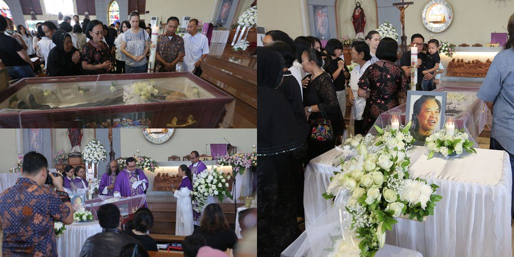 Arswendo Atmowiloto's Farewell Mass, Tearfully Attended by Family - Friends