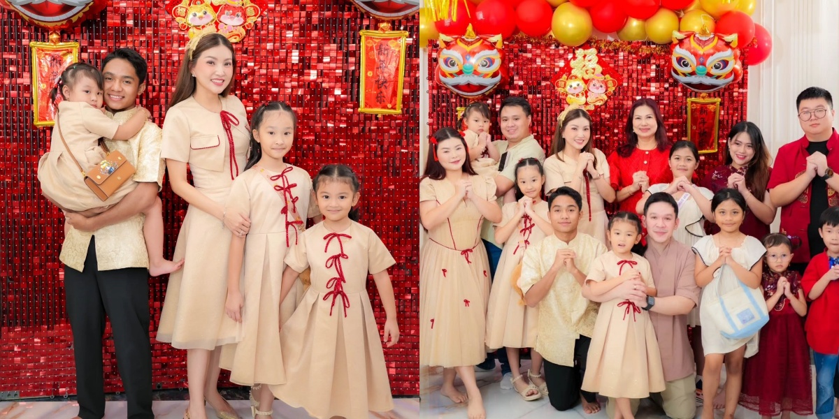 Happy Moment: Sarwendah Celebrates Lunar New Year, Has Prepared Angpao for Children & Relatives