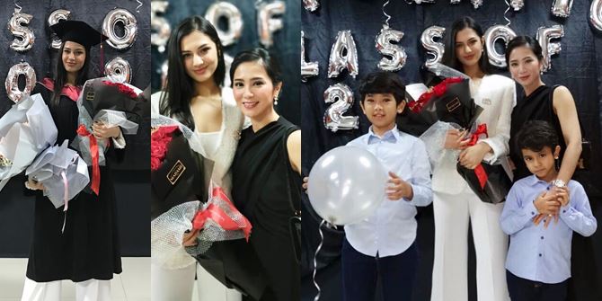 Zainal's Flower Moment Attending His Stepdaughter's High School Graduation