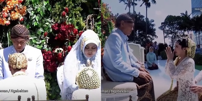 Touching Moment When Via Vallen Bows to Parents and In-Laws, Looks So Happy