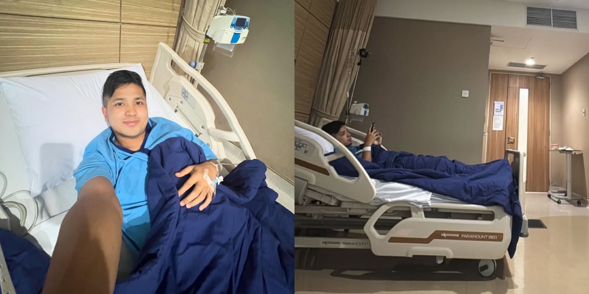 Jirayut's Moment in the Hospital, Suspected Fatigue Due to a Busy Schedule