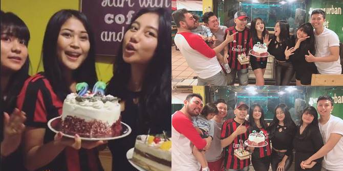 Sweet Moment at Ovi Sovianti's Birthday, Pamela Duo Serigala Also Joined in Celebrating