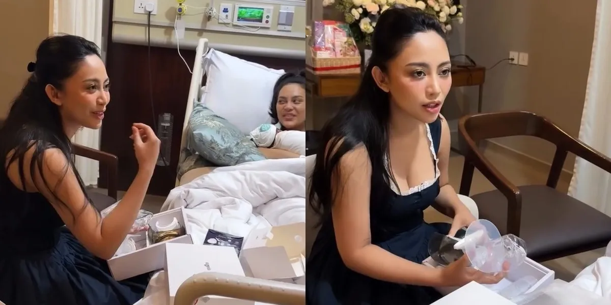 Sweet Moment of Rachel Vennya Supporting Erika Carlina as a New Mom, Gave Breast Pump for Baby Andrew