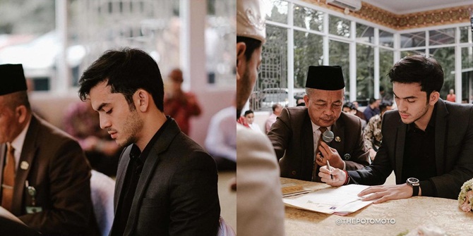 Rizky Nazar's Moment Becoming the Wedding Guardian of His Sister, Using Arabic Language