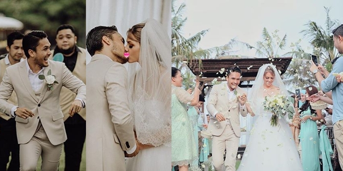 Romantic Moments of Randy Pangalila's Wedding, Tears and Laughter Blend