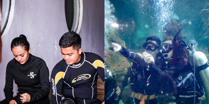 Sarah Gibson's Moment as Awkarin's Best Friend Proposed While Diving, Touching!