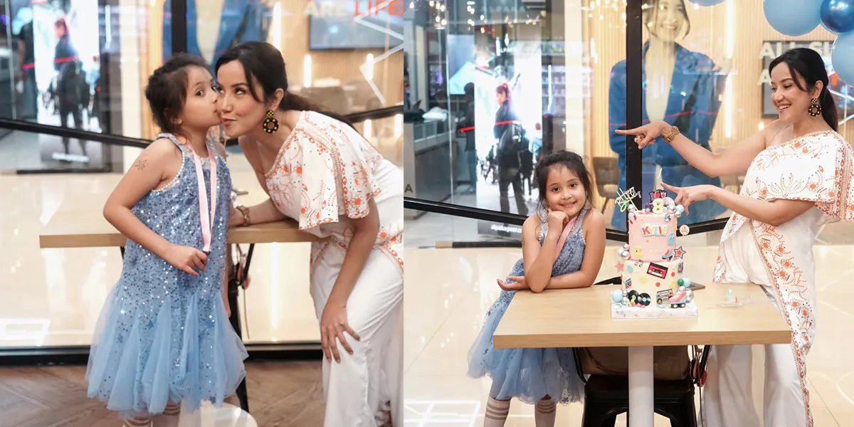 The Birthday Moment of Andi Soraya's Daughter, Celebrated Joyfully and Warmly