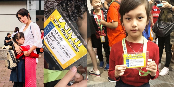 Ussy Sulistiawaty's Moment in Japan, Accompanying Elea in Mathematics Competition