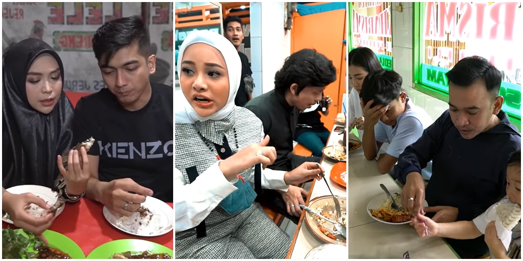 Starting from Warteg to Street Vendors, Peek at 10 Photos of Celebrities Unhesitatingly Eating at Roadside Stalls - There's also a 'Sultan' Artist!