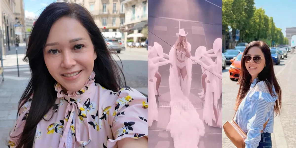 Ahmad Dhani's Name Mentioned, Maia Estianty Happy Traveling in France - Discussing Family