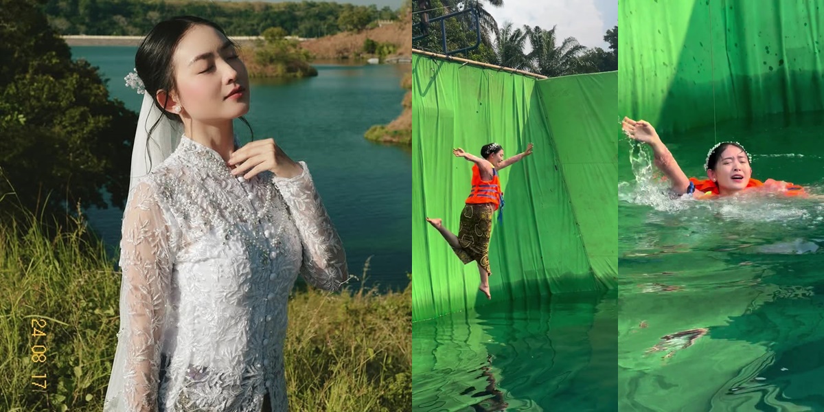 Natasha Wilona Shares Behind The Scene of the Soap Opera 'WHEN LOVE CALLS YOU', Challenging Scenes Still Look Beautiful