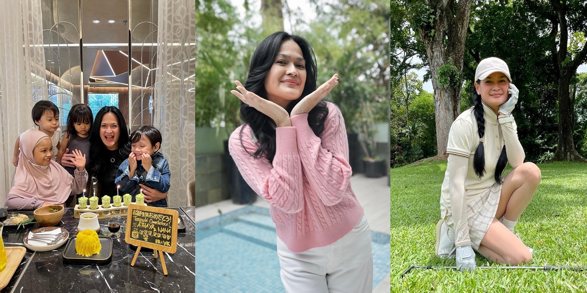 Grandmother of Four Grandchildren, 10 Photos of Donna Harun who Looks Like a Teenage Girl at the Age of 55