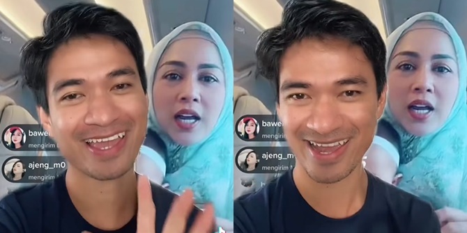 Admitting to be a Female Police Officer on TikTok, Here are Portraits of Ragil Mahardika Advising Shanty, Denny Cagur's Wife, Who Holds Their Daughter in the Car