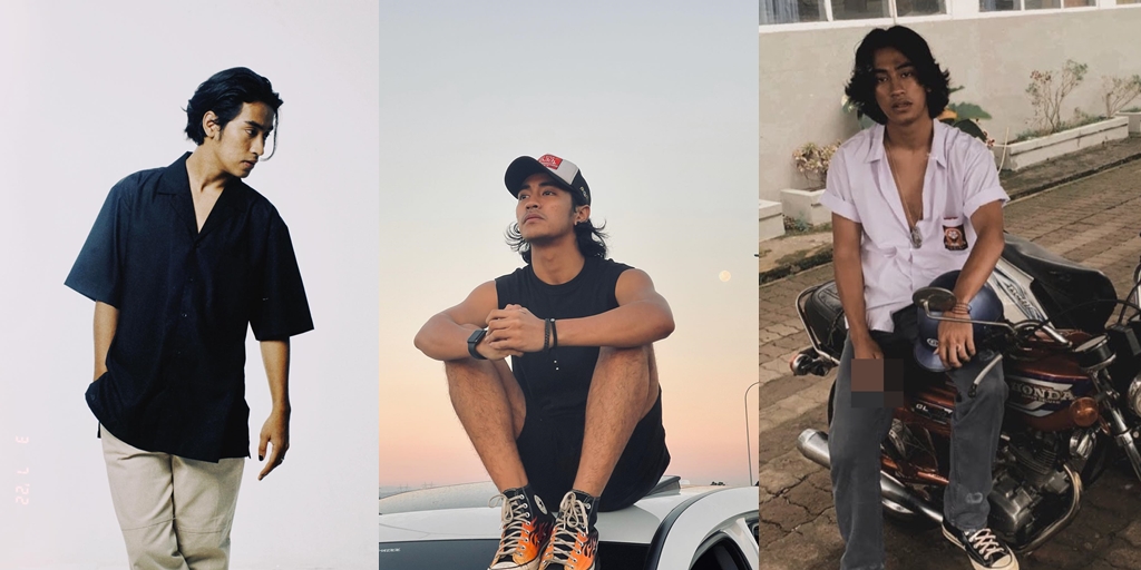Confessing Single Because Lazy to Date, 11 Photos of Abidzar Al Ghifari Son of the Late Uje Who is Getting More Bad Boy and Long-haired