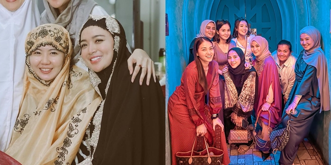 Not Just Wearing Tight Clothes, Here are 7 Photos of Wika Salim Covered Up During Ramadan - Still Beautiful Like an Angel When Wearing a Mukena