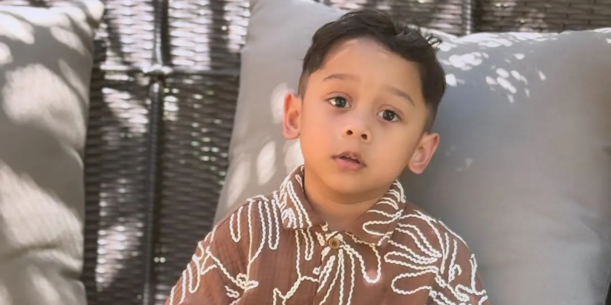 Watch the National Team, Lesti's Son Receives Praise for His Attitude When Meeting Dedi Mulyadi