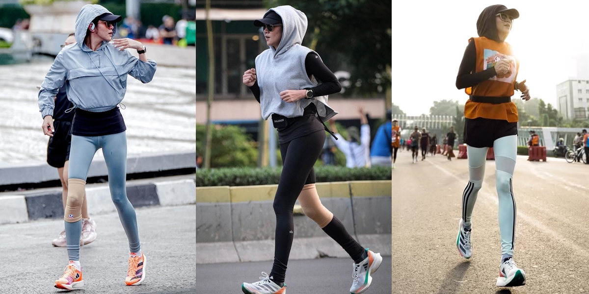 Olla Ramlan Refuses to be Called Too Skinny, Tight Leggings When Running Often Attract Attention