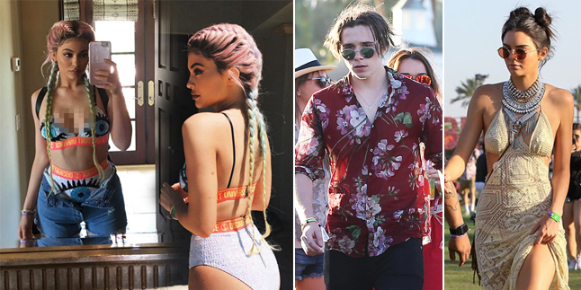 OOTD KEREN PARA ARTIS DI FESTIVAL COACHELLA STYLISH 