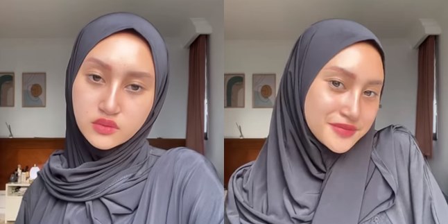 Nose Plastic Surgery, Portrait of Permesta Dhyaz, Farida Nurhan's Daughter, Wearing Hijab and Flooded with Criticisms - Face Called Strange by Netizens