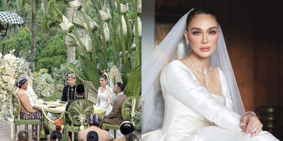 The People Behind Luna Maya's Beauty During the Wedding Ceremony and Reception, Luxurious Eco-organic Decorations