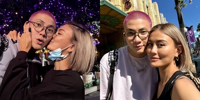 Thought to be a Driver, 11 Intimate Photos of Agnez Mo and Adam Rosyadi that Often Stir Controversy - Her Behavior Becomes the Spotlight