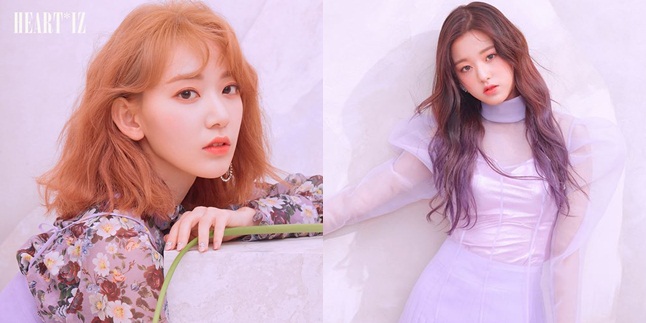 Wearing Pastel Purple Dress, IZONE Looks Elegant in Comeback 'Violeta'