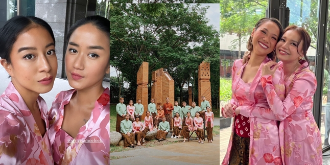 Wearing Kebaya Bak Kembang Desa, Check Out 10 Photos of Celebrities as Bridesmaids at Vidi Aldiano and Sheila Dara Aisha's Engagement Event - Including Bunga Citra Lestari and Chef Renatta