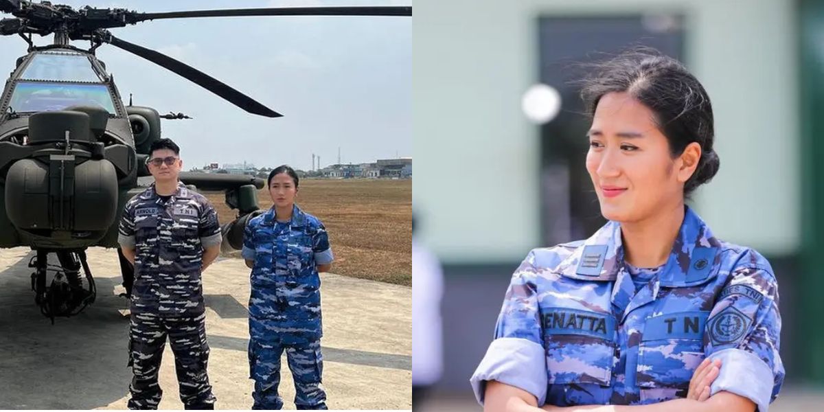 Wearing TNI Uniform, Let's Take a Look at Renatta Moeloek's Very Handsome Photos - Astonishing!