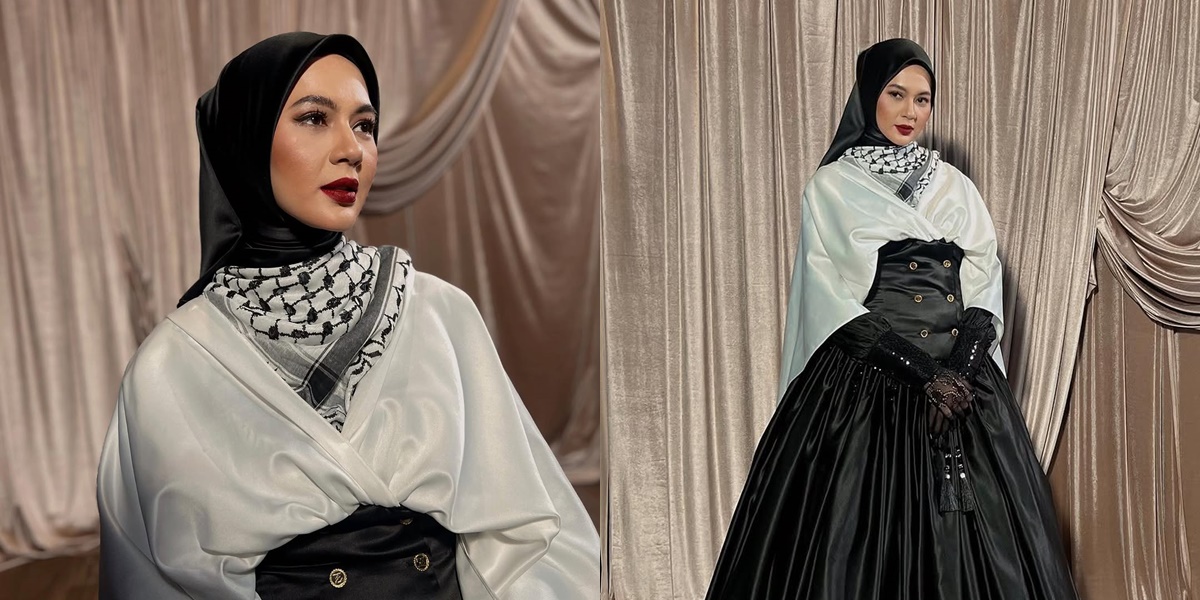 Radiating Super Model Aura, Here are 8 Portraits of Paula Verhoeven on the Catwalk at Zaskia Sungkar's Fashion Show