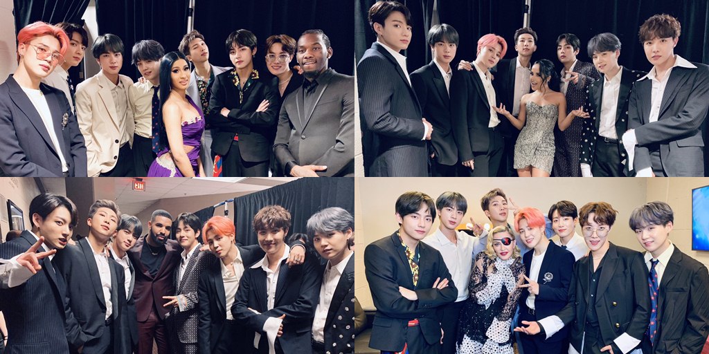 Artists Who Took Photos with BTS at the 2019 Billboard Music Awards