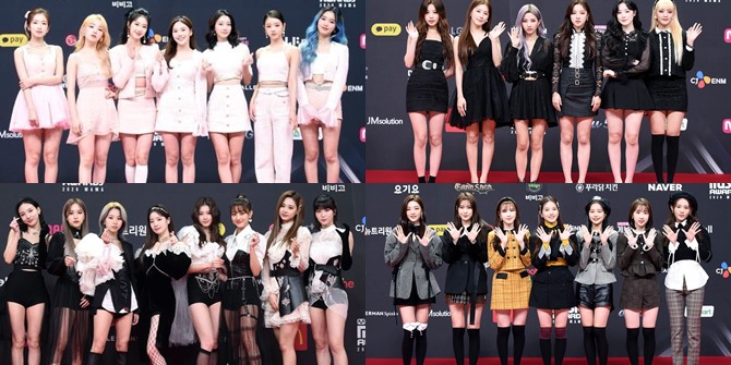 Top Girl Group Fashion Parade at 2020 MAMA, Like Princesses - Some Look Masculine