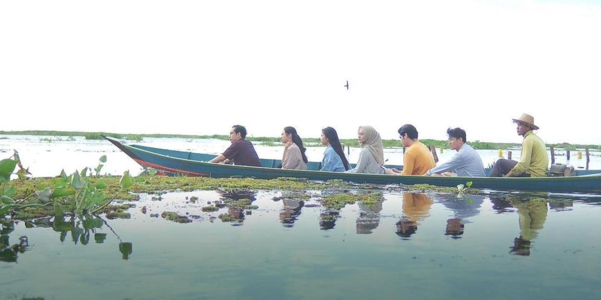 Actors of the Horror Film SARANJANA KOTA GHAIB, Based on the Urban Legend in Kalimantan