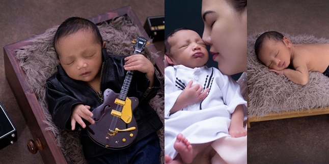 Baby Nio's Photoshoot, Ratu Rizky Nabila's Child, Smiling Amidst the Chaos of DNA Testing