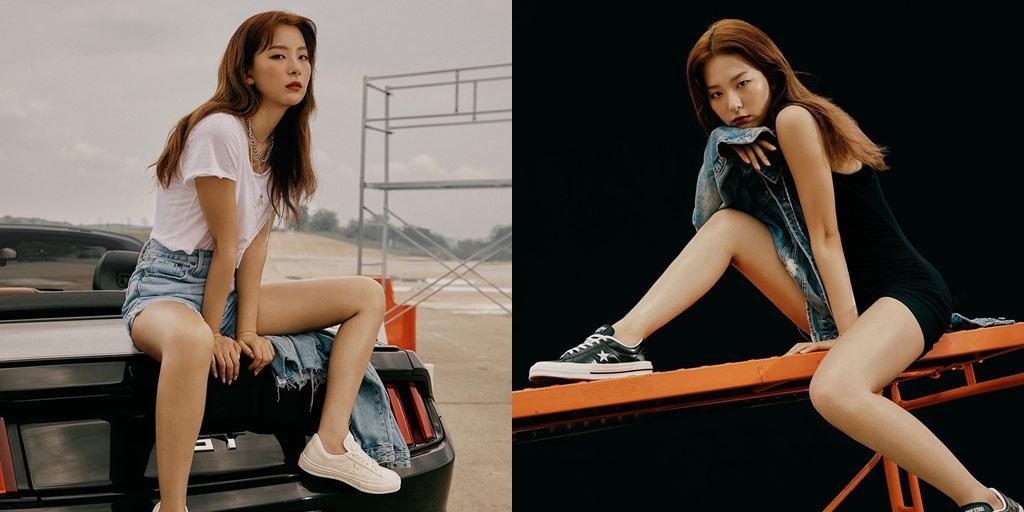 Photoshoot for Converse, This is the Beautiful Portrait of Seulgi Red Velvet