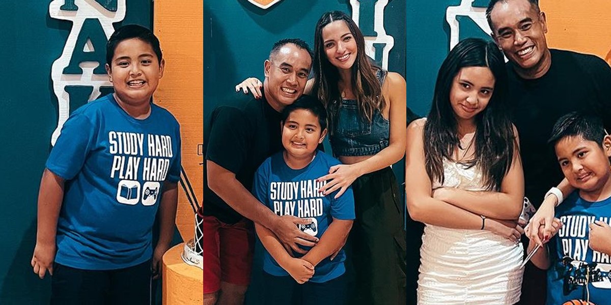 Mikhayla's Appearance Becomes the Highlight, 8 Photos of Nia Ramadhani's Family Celebrating Mainaka's Birthday