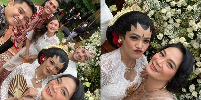 Celebrity Appearances at Indah Indriana's Beautiful Wedding, Catch Attention