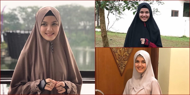 Latest Appearance of Nadya Almira, More Syar'i with Long Hijab