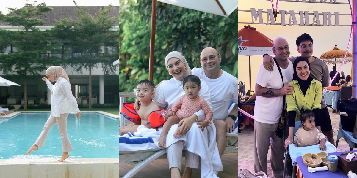 Full of Happiness, 10 Photos of Irish Bella Enjoying Vacation in Bali with Family - Netizens Notice the Absence of Ammar Zoni