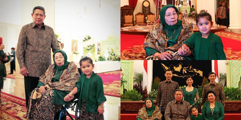 Full of Emotion, Memories of the Late Siti Habibah, SBY's Mother, with the Extended Family