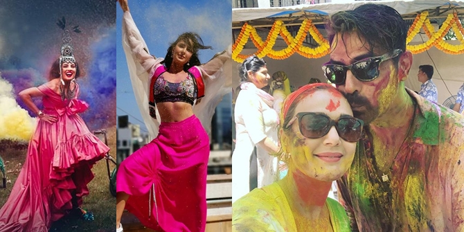 Bollywood Holi Celebration, Fun-Filled with Colors and Laughter