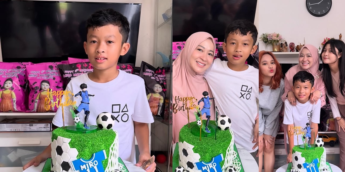 11th Birthday Celebration of Miro Materazzi, Okie Agustina Holds Simple Party - Gunawan Dwi Cahyo Absent