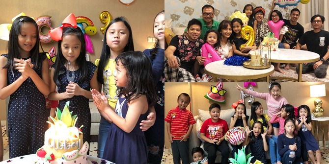 The Birthday Celebration of Artika Sari and Baim's First Child, Full of Surprises!