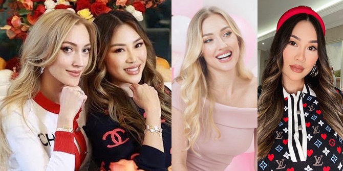 The Difference in Charms between Varsha Strauss, the Beautiful Blonde from Europe, and Kezia Toemion, the Exotic Indonesian, Two Daughters-in-Law of Bambang Trihatmodjo