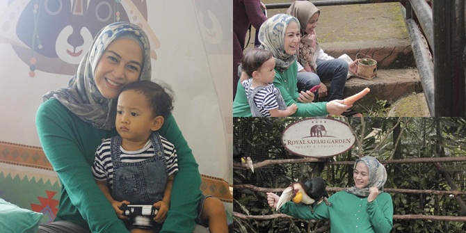 Go to Taman Safari, This is the Feeling of Nina Zatulini's Love for Her Child