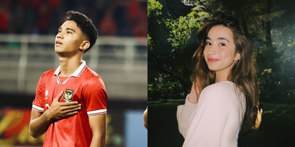 Having Previously Been in a Relationship, This is Nadia Raisya's Proud Expression Towards Marselino Who Scored a Goal During the Indonesia National Team vs. Saudi Arabia Match