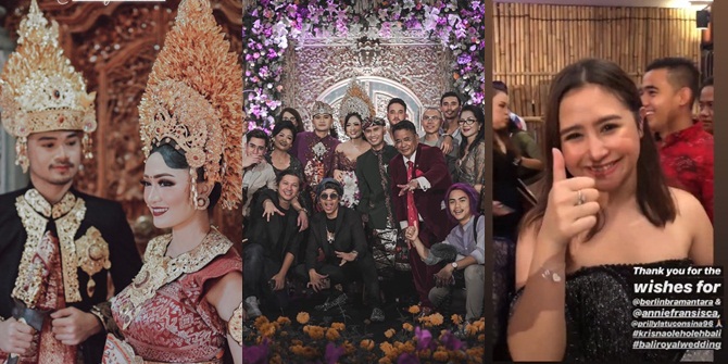 Wedding of the Son of the Owner of Krisna Bali, Hotman Paris & Prilly Are Present